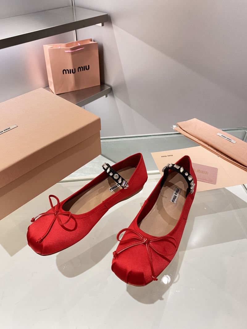 Miu Miu flat shoes